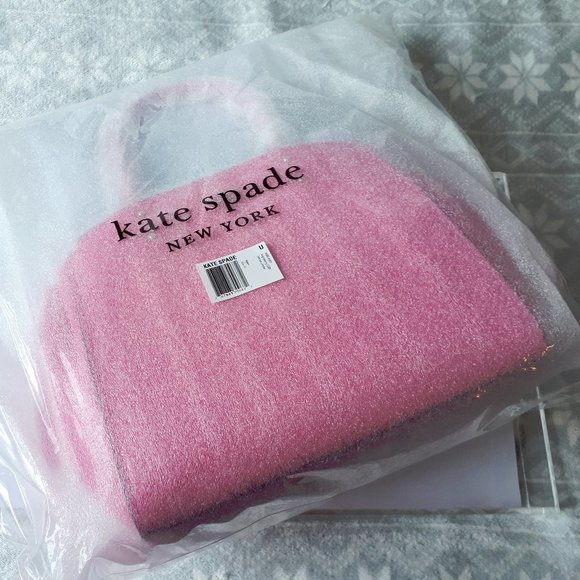 NWT Kate Spade pink leather medium satchel handbag - Picture 8 of 8